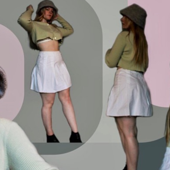 White tennis skirt 💘 - Picture 1 of 6